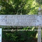 Leamington cemetery track 3.3.22